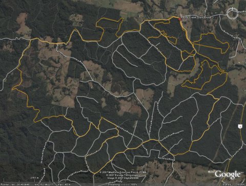 Pine Creek in Google Earth
